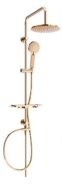 Mexen T40 zuhanygarnitúra felső fejjel 22 cm, rózsaszín-arany, 798404093-60