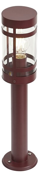 Modern kültéri lámpa sötétvörös 50cm IP44 - Gleam