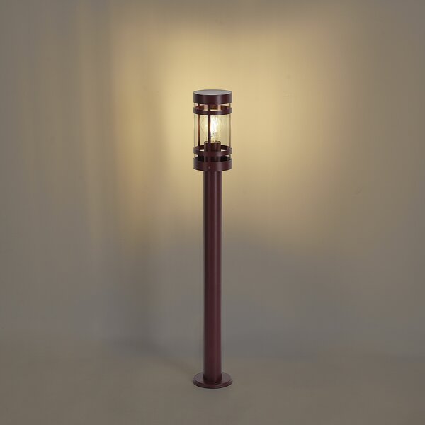 Modern kültéri lámpa sötétvörös 80cm IP44 - Gleam