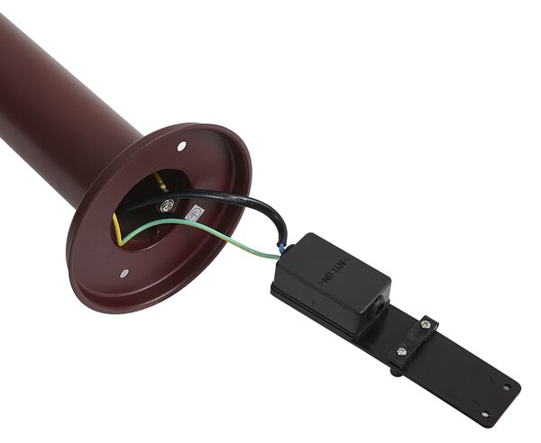 Modern kültéri lámpa sötétvörös 80cm IP44 - Gleam