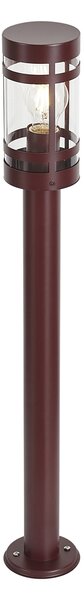 Modern kültéri lámpa sötétvörös 80cm IP44 - Gleam