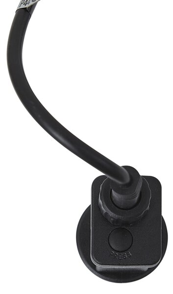 Álló kültéri lámpa fehér 80 cm LED-del IP44 - Fungi