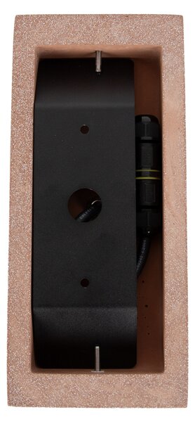 Modern kültéri fali lámpa terrakotta 2-lámpás IP44 - Pompei