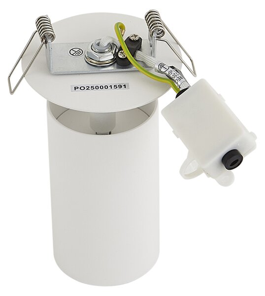 Modern, süllyesztett spotlámpa fehér GU10 50mm IP44 - Chels
