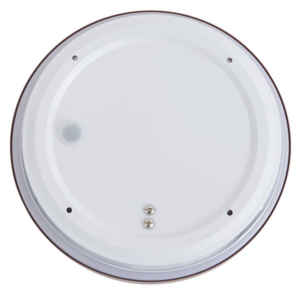 Modern Sienna mennyezeti lámpa fehér 25 cm IP44 - Walden