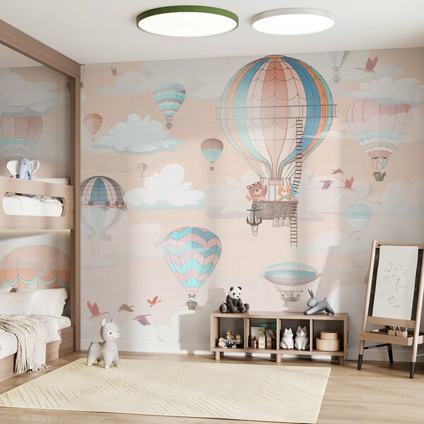 Fotótapéta Hőlégballon az égen, Modern fotótapéta, Modern fotótapéta, w00239 - Muralas.hu