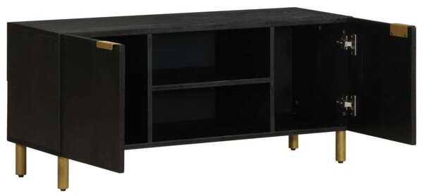VidaXL Fekete TV Szekrény - 105cm