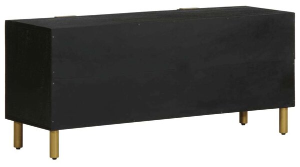 VidaXL Fekete TV Szekrény - 105cm