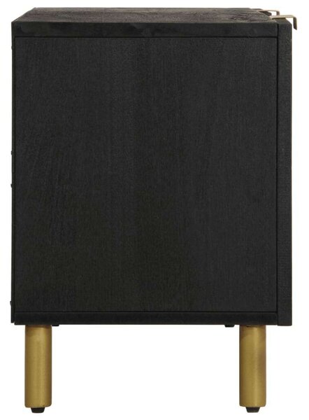 VidaXL Fekete TV Szekrény - 105cm