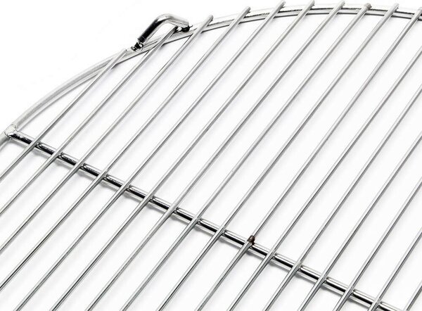 Grillrács - Rozsdamentes Acél - Kerek - 64,5 cm
