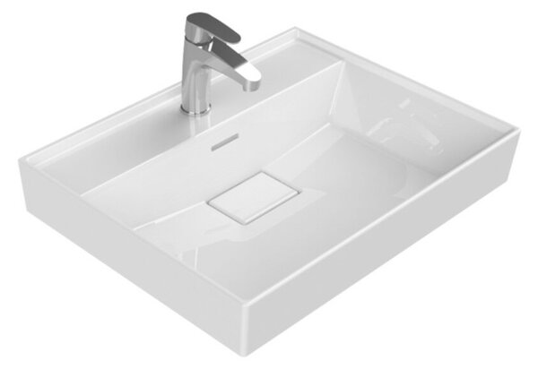 TMP TRIO lábon álló fürdőszobabútor CeraStyle SHARP - 37100 mosdóval - 60 x 48 cm