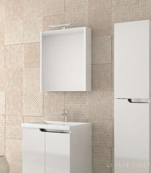 PIRAMIDA AKVA Tükörszekrény LED - 60 cm
