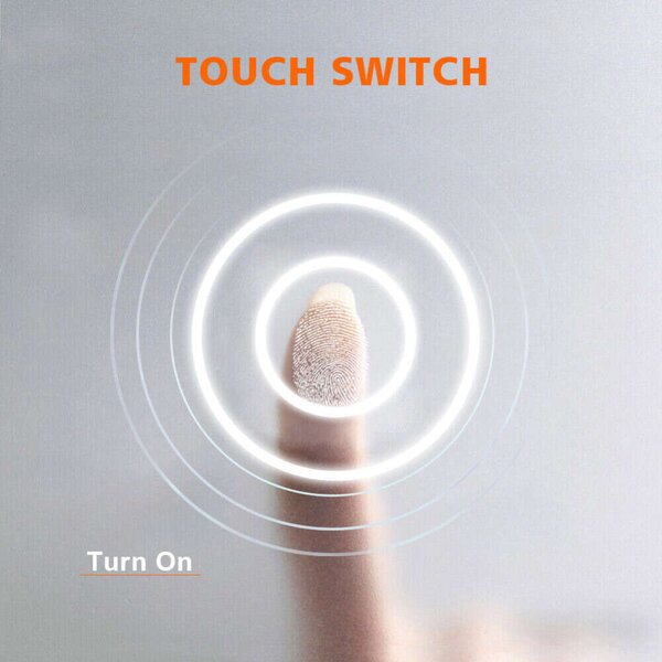 Viva AURA LED Touch Fürdőszobai Tükör - 60 cm