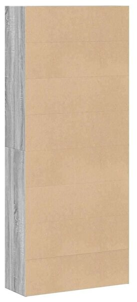 VidaXL Sonoma Tölgy Könyvespolc - 5 Polc - 80x30x189 cm