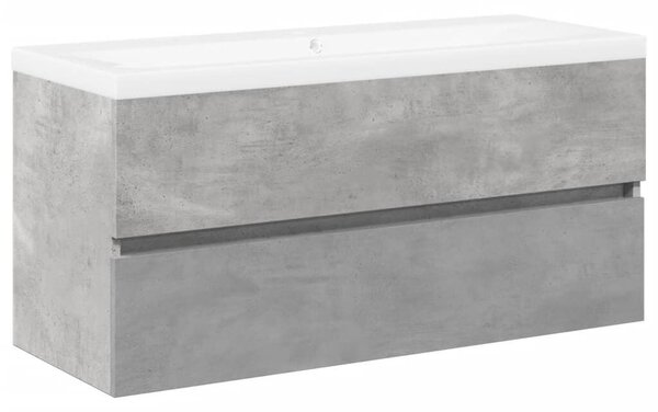 VidaXL Fürdőszoba Bútor Szett - Beton Szürke - 100cm