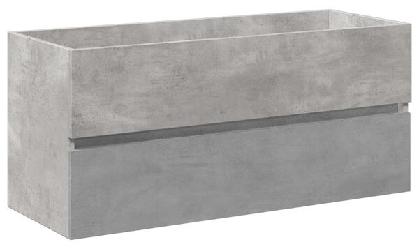 VidaXL Fürdőszoba Bútor Szett - Beton Szürke - 100cm