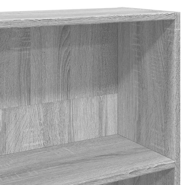 VidaXL Sonoma Tölgy Könyvespolc - 5 Polc - 80x30x189 cm