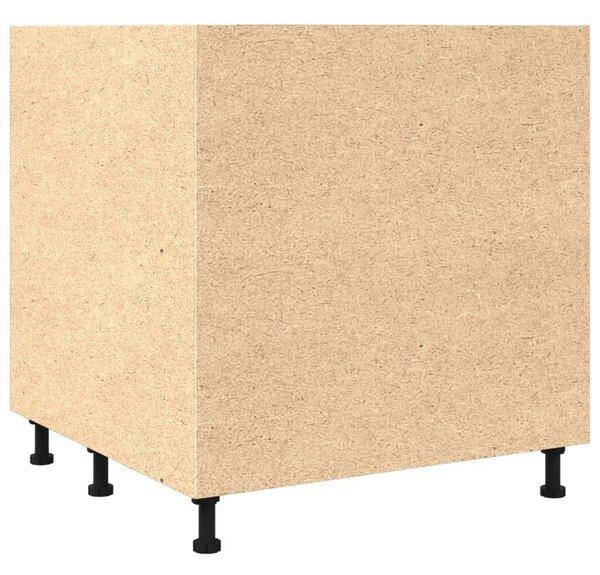 VidaXL Sarok Konyhaszekrény - Antik Fa - 75,5x75,5x81,5 cm