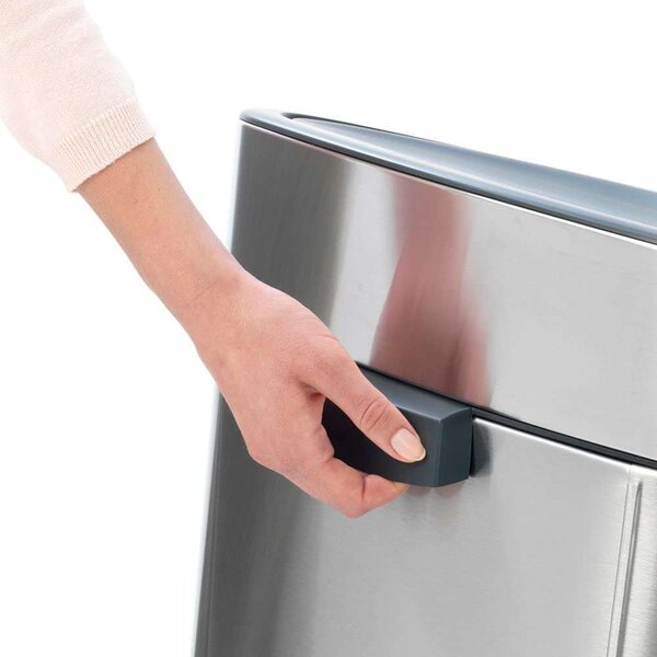 Brabantia Touch Bin Szelektív Kuka - 23+10L - Rozsdamentes Acél