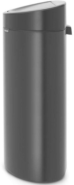 Brabantia Touch Bin - Ovális Szemetes - 40L - Matt Fekete
