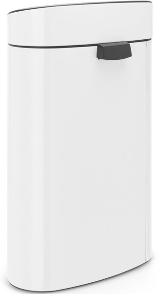 Brabantia Touch Bin - Ovális Szemetes - 40L - Fehér
