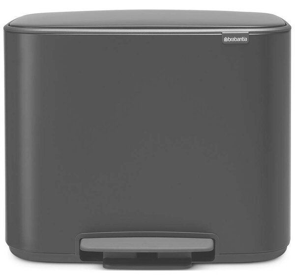 Brabantia Bo Szelektív Kuka - 3x11L - Matt Fekete