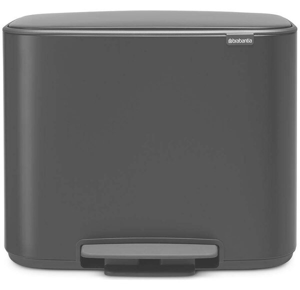 Brabantia Bo Pedálos Szemetes - 36L - Matt Fekete