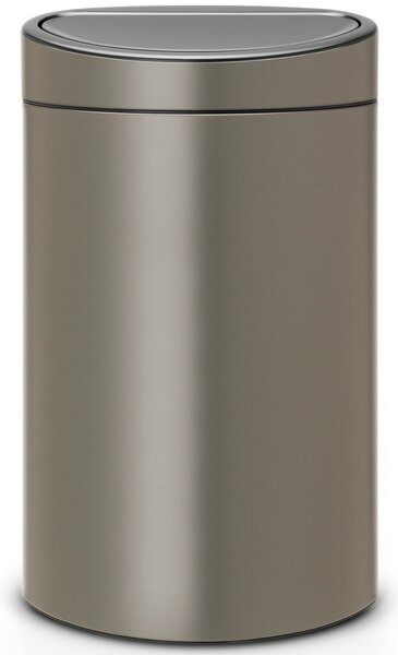 Brabantia Touch Bin Szelektív Kuka - 23+10L - Platinaszürke