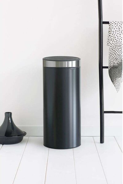 Brabantia Touch Bin - Nyomófedeles Szemetes - 30L - Matt Fekete
