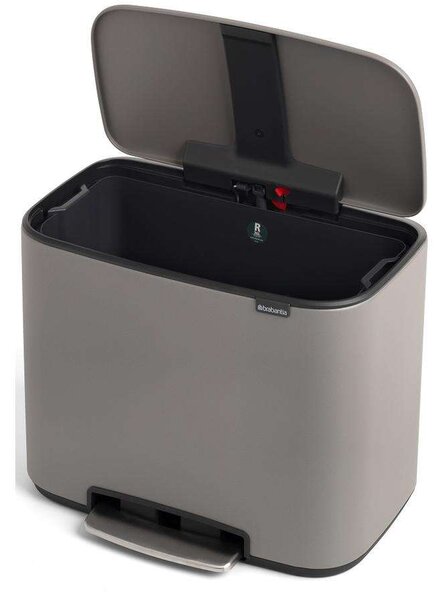 Brabantia Bo Pedálos Szemetes - 36L - Beton Szürke