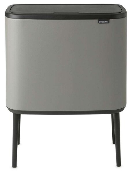 Brabantia Bo Touch Bin Szelektív Kuka - 3x11L, Beton Szürke