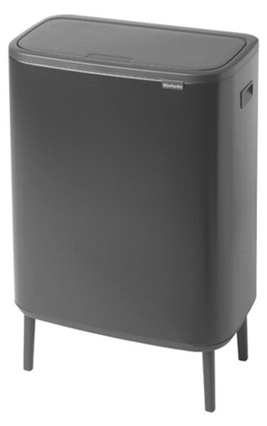 Brabantia Bo Touch Bin - Szelektív Szemetest - 2x30L - Matt Fekete
