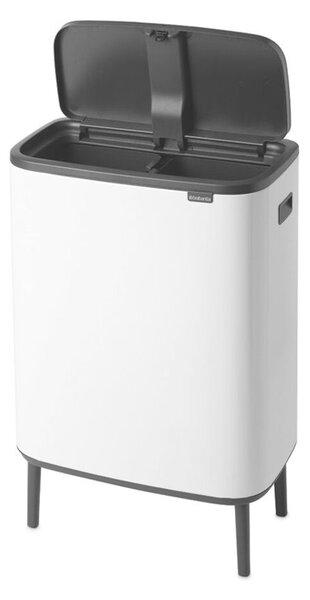 Brabantia Bo Touch Bin Hi Szelektív Szemetest - 2x30L - Fehér