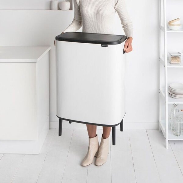 Brabantia Bo Touch Bin Hi Szelektív Szemetest - 2x30L - Fehér