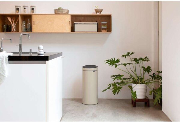 Brabantia Touch Bin Hulladékgyűjtő - 30L - Világos Bézs