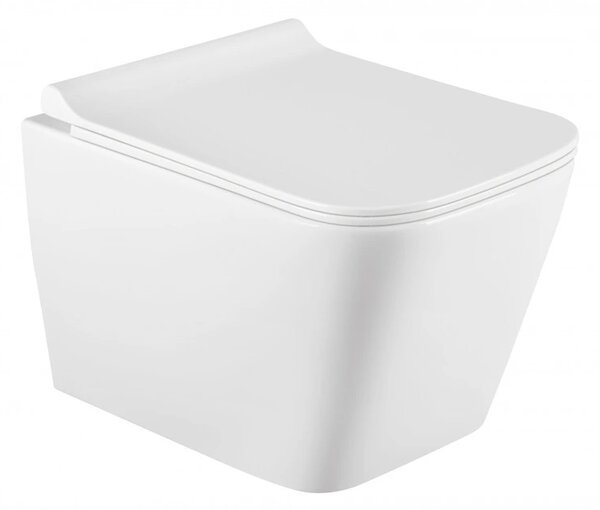 Mexen TEO Perem nélküli függő WC csésze 51 x 34,5 cm, fehér, 3385XX00