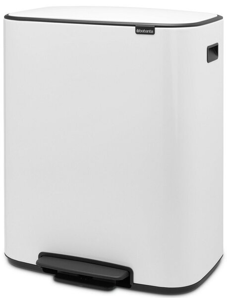 Brabantia Bo 60L Dupla Pedálos Szelektív Szemetes - Fehér