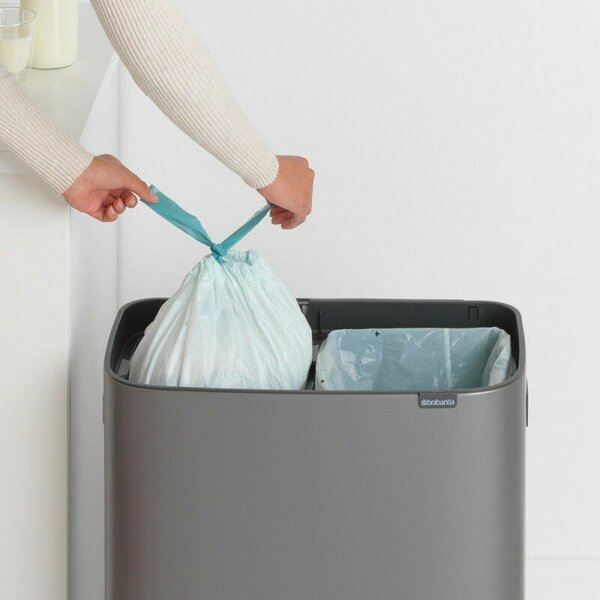 Brabantia Bo Touch Bin - Szelektív Hulladékgyűjtő - 2x30L - XXL