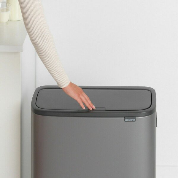 Brabantia Bo Touch Bin - Szelektív Hulladékgyűjtő - 2x30L - XXL