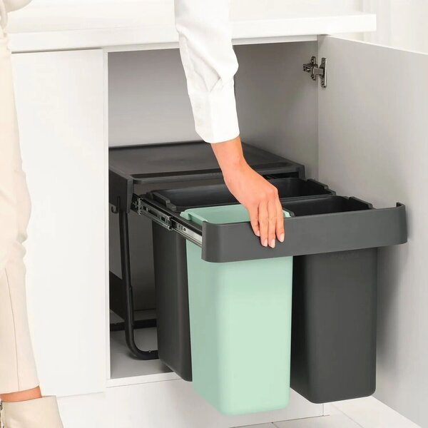 Brabantia Sort & Go Szelektív Konyhai Kuka - 40 Literes