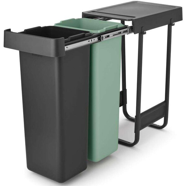 Brabantia Sort & Go Szelektív Konyhai Kuka - 2x30L