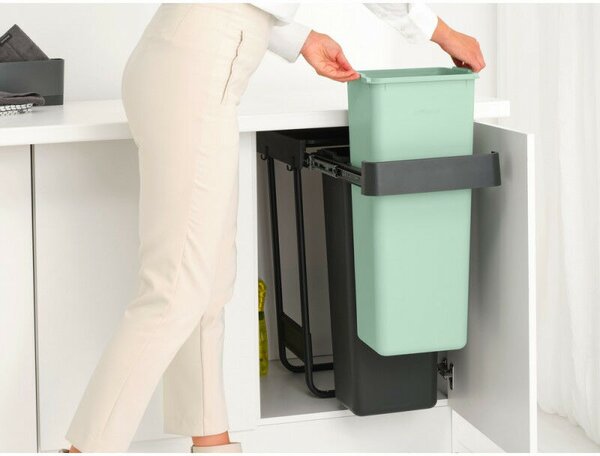 Brabantia Sort & Go Szelektív Konyhai Kuka - 2x30L