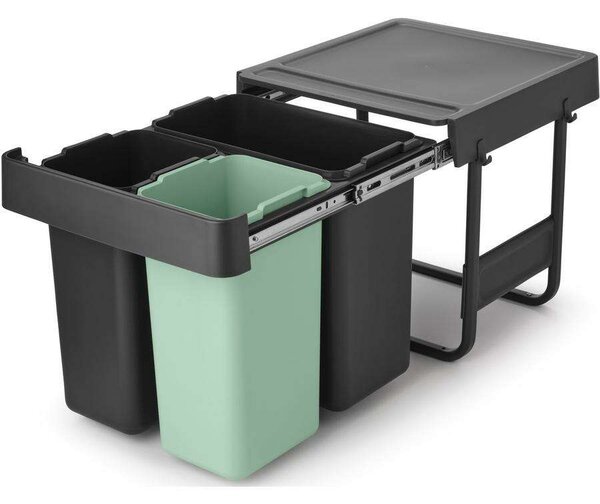 Brabantia Sort & Go Szelektív Konyhai Kuka - 40 Literes