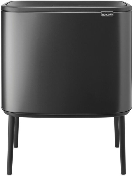 Brabantia Bo Touch Bin Szelektív Kukák - 34L, Magasított, Acél, Szürke