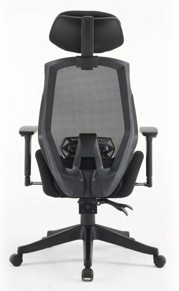 Q-406 M Ergonomikus Hálós Forgószék Fekete Multiblock