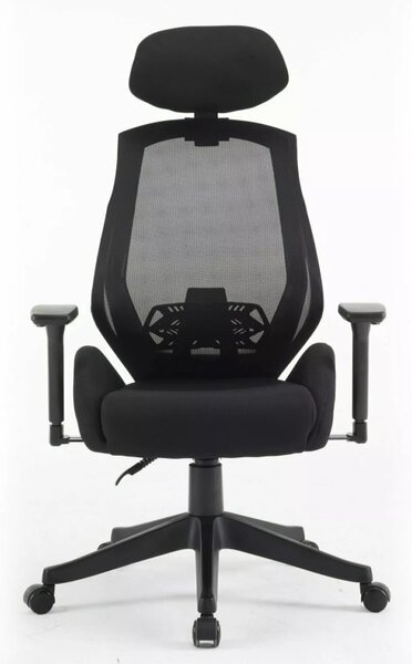 Q-406 M Ergonomikus Hálós Forgószék Fekete Multiblock