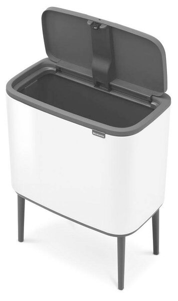 Brabantia Bo Touch Bin - Nyomófedeles Szemetes - 36L - Fehér