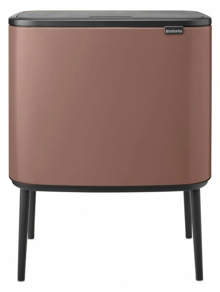 Brabantia Bo Touch Bin Szelektív Kukák - 34L, Szaténrózsaszín Taupe