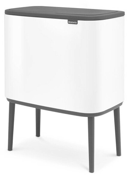 Brabantia Bo Touch Bin - Nyomófedeles Szemetes - 36L - Fehér