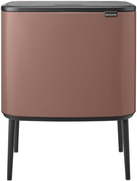 Brabantia Bo Touch Bin Szelektív Kukák - 34L, Szaténrózsaszín Taupe